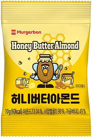 Murgerbon~Миндаль со вкусом меда и сливочного масла (Корея)~Honey Butter Almond