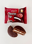 Lotte~Пирожное бисквитное в шоколадной глазури со вкусом какао~Choco Pie Сacao